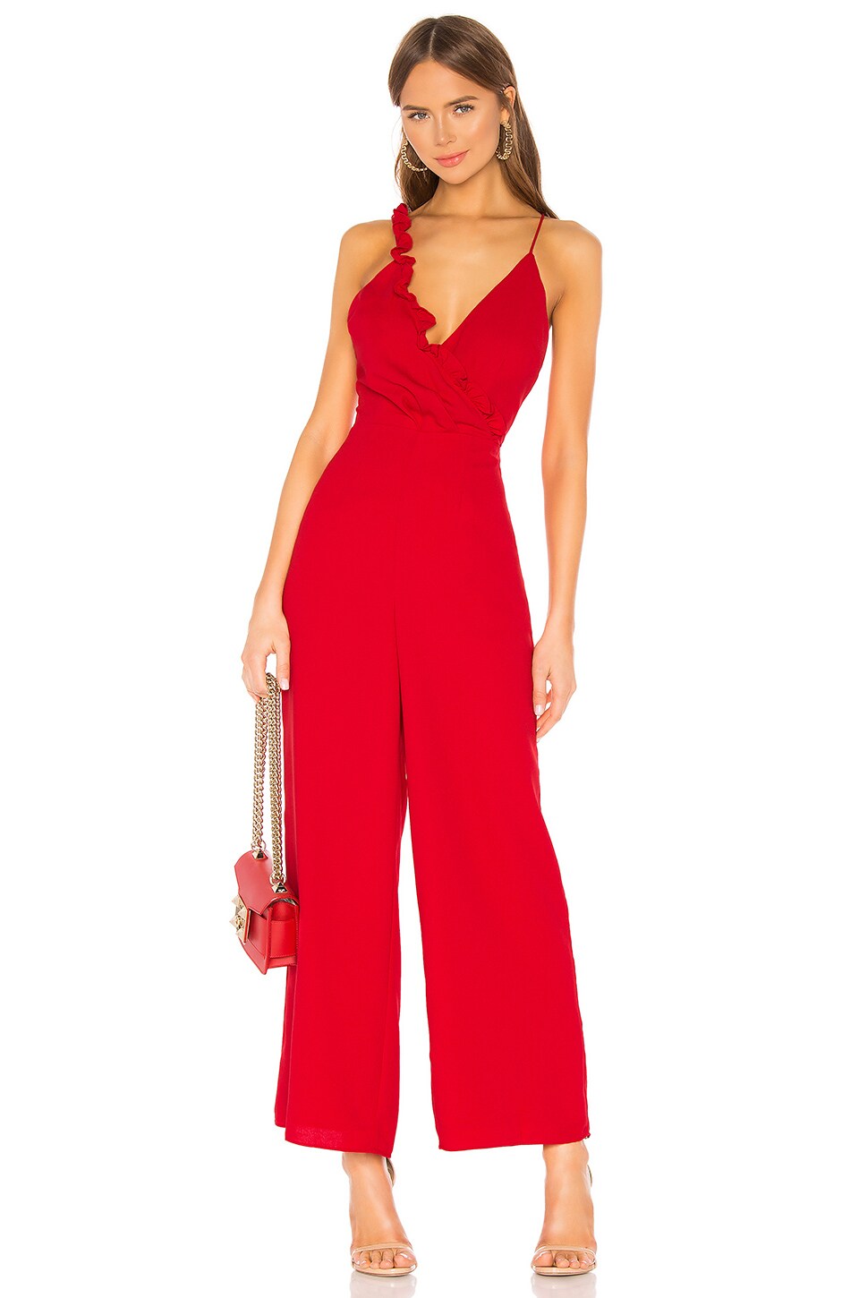 Keepsake Brand New Red Jumpsuit